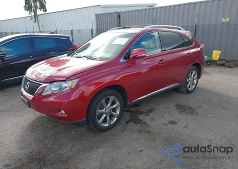 2012 Lexus Rx 350 из США, поврежденный, VIN 2T2ZK1BA9CC070499
